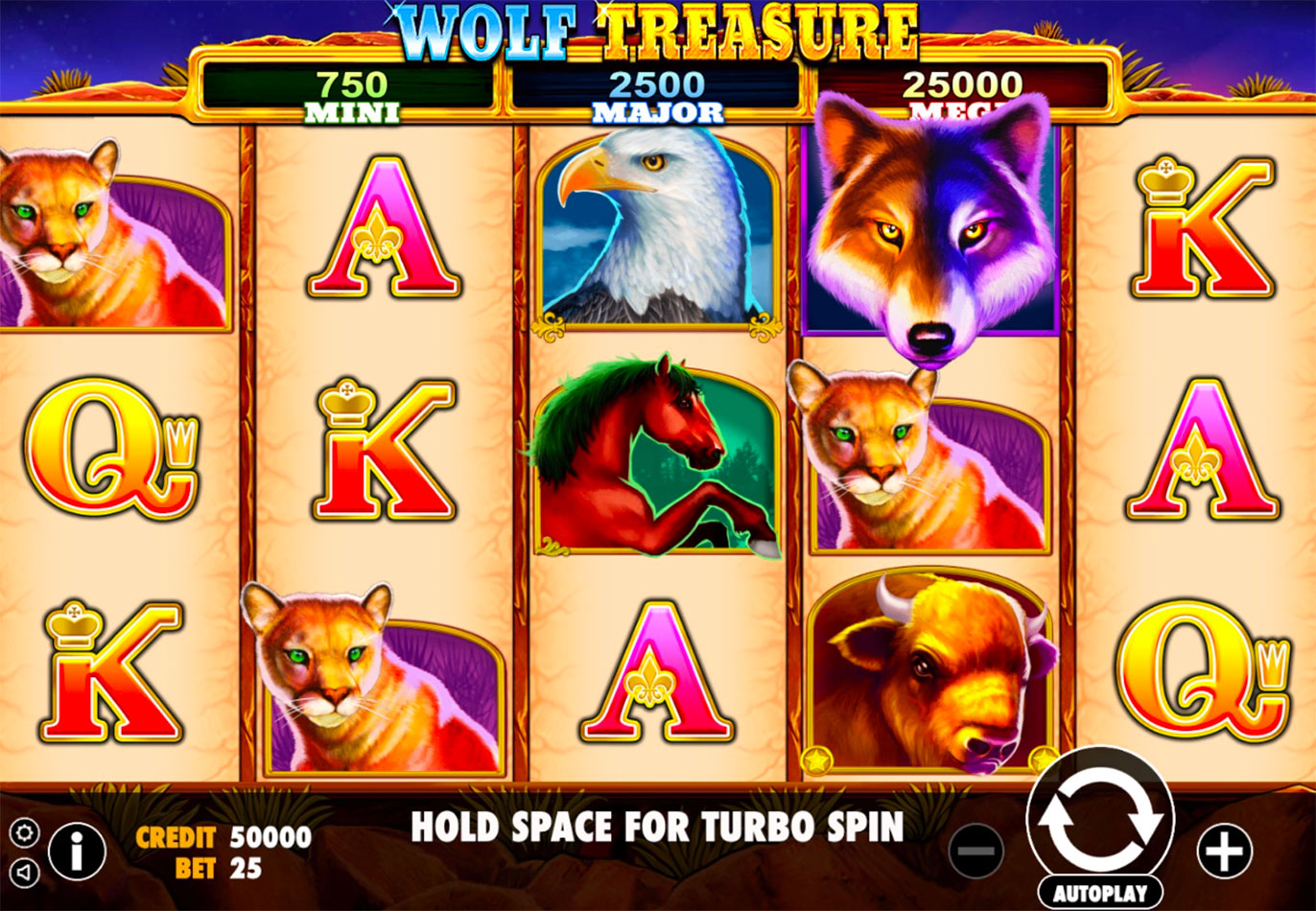 Wolf Treasure Pokie