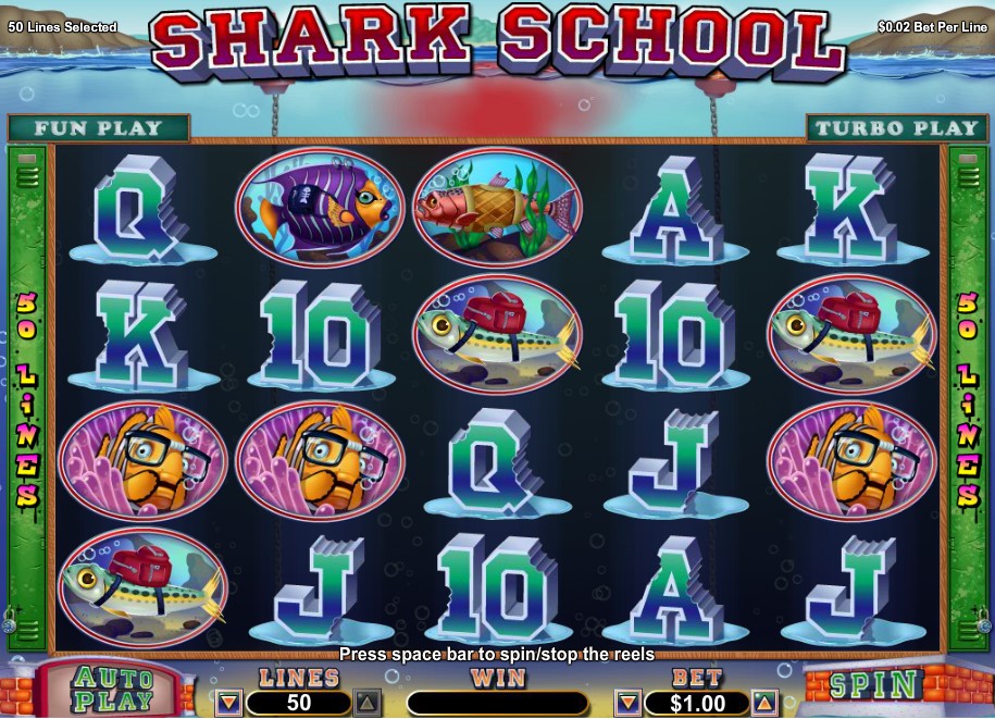 Shark School Pokie